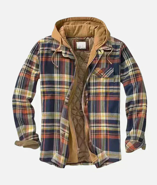 Andrea™ | Stylische Patchwork Karo Jacke