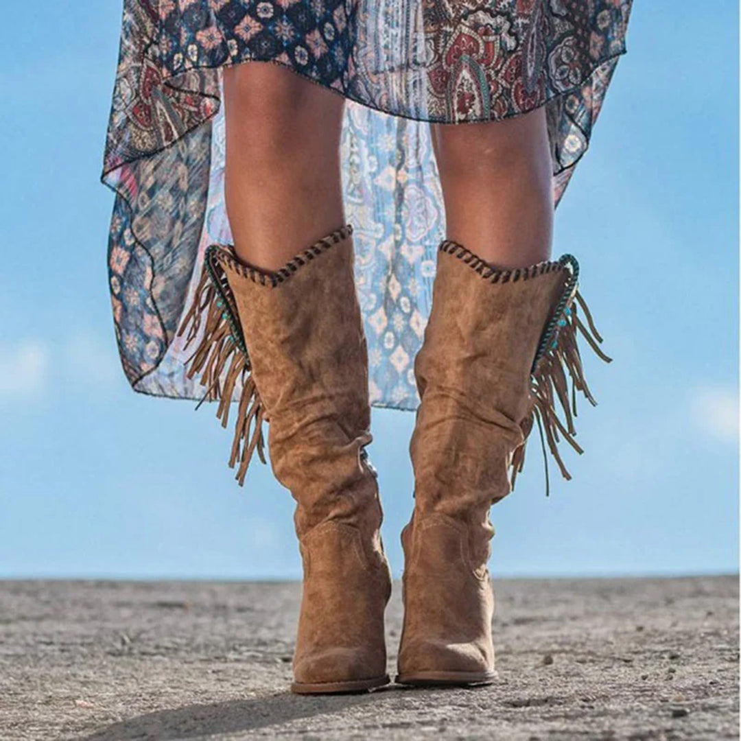 DELILAH - Cowboy-Stiefel im Boho-Schick