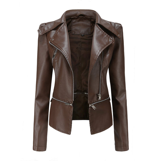 Schicke Lederjacke von ALOJZIJA