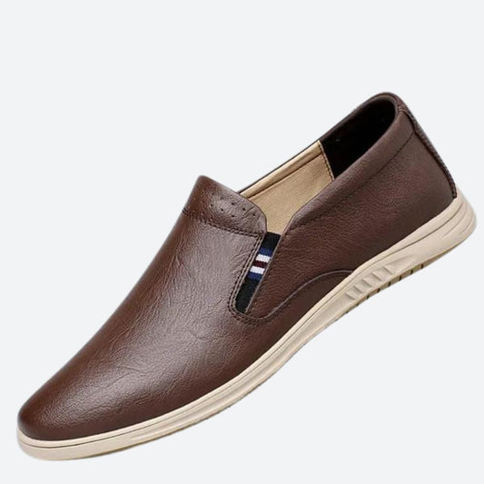 Stilvolle und bequeme Leder-Slipper - Dane