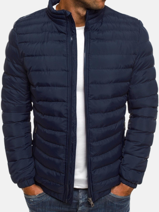 Leichte Steppjacke mit Reißverschluss – Stilvolle Übergangsjacke für Alltag & Freizeit