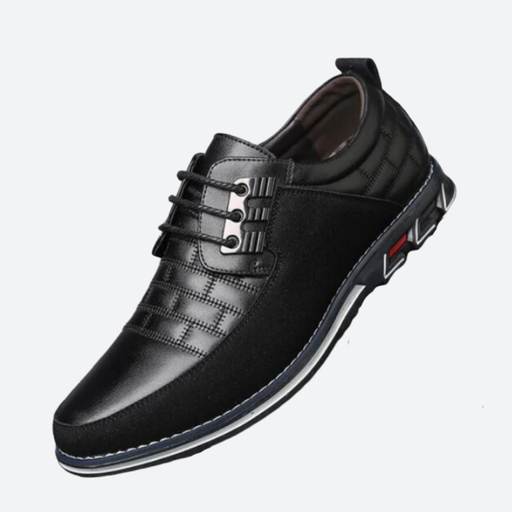 Modische und bequeme Herrenschuhe mit orthopädischen Sohlen - Natzu