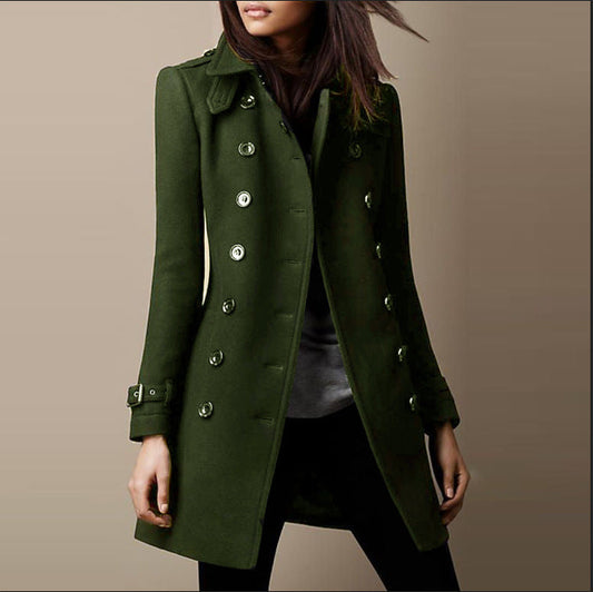 Céline™ - Prestige Premium Wollmantel