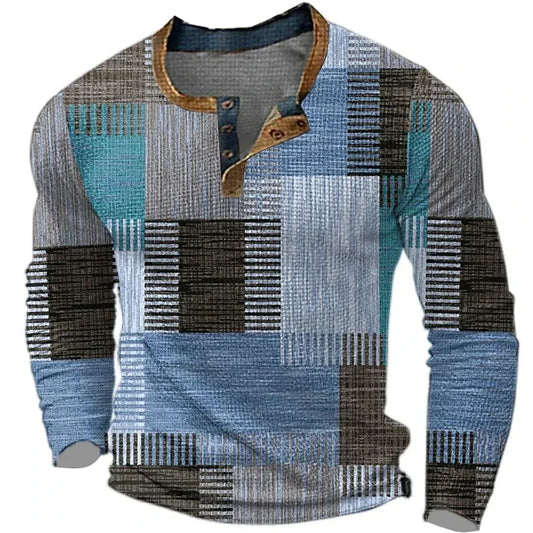 Jord™ | Farbenfrohes Herren-Langarmshirt