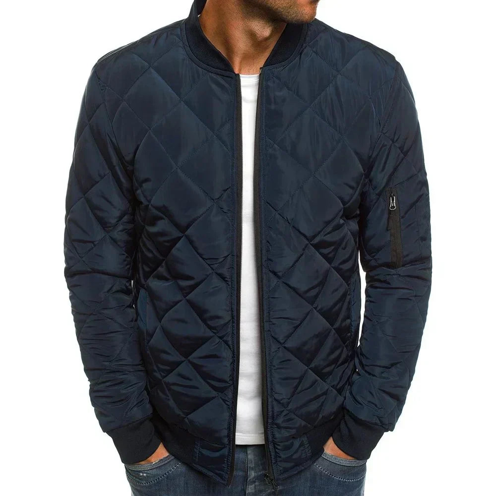 Colby | PREMIUM QUALITÄT FREIZEITJACKE MIT DIAMANTMUSTER