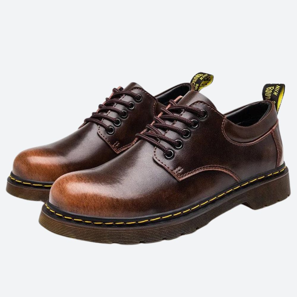 Stilvolle handgefertigte italienische Leder Oxford Schuhe - Tyron