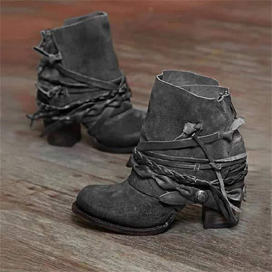 Adelaide - Zeitlose Vintage-Stiefeletten für einen einzigartigen Look