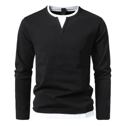 Alwin | Premium Longsleeve aus gekämmter Baumwolle