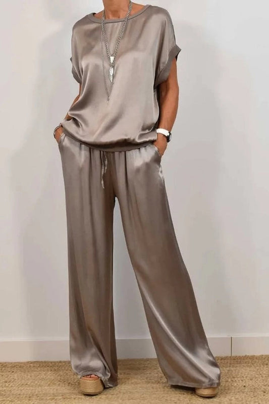 Aliyah | Elegantes Drapé-Set