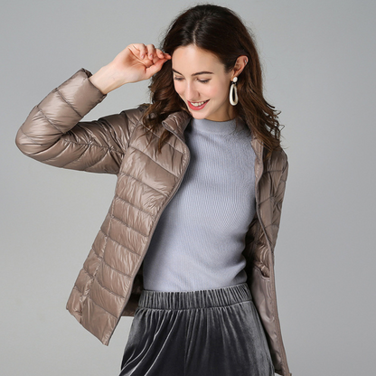 Sophie™ - Jacke aus weichem Baumwoll-Daunenmaterial