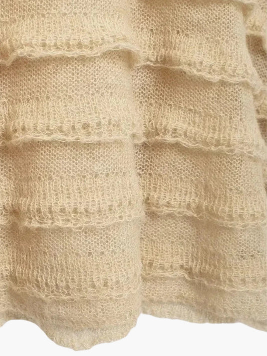 Edeltraud | Gemütlicher Damen-Strickpullover mit Struktur