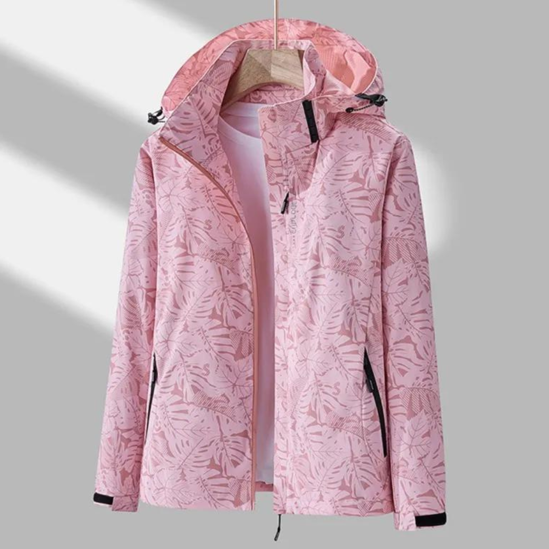 Lily - Elegante Frühlings-Windjacke mit Kapuze für Frauen