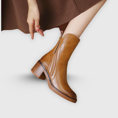 Grazia | Elegante Stiefeletten mit Blockabsatz