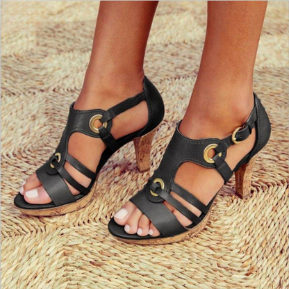 Annabella | Handgefertigte Premium-Sandalen mit Absatz