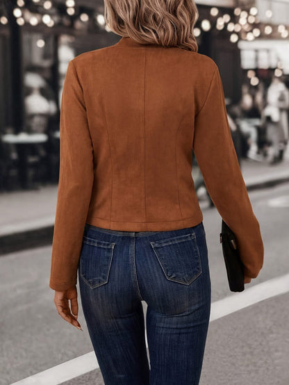 Doris - Stylische doppelseitige Open Front Jacke für die modebewusste Frau