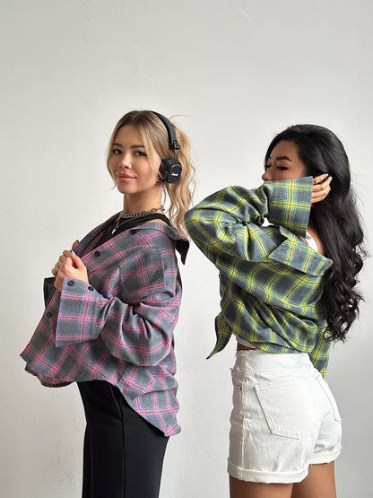 Carrie | Stilvolles kariertes Flanellhemd für einen raffinierten Look