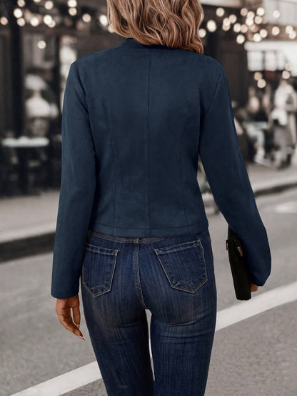 Doris - Stylische doppelseitige Open Front Jacke für die modebewusste Frau