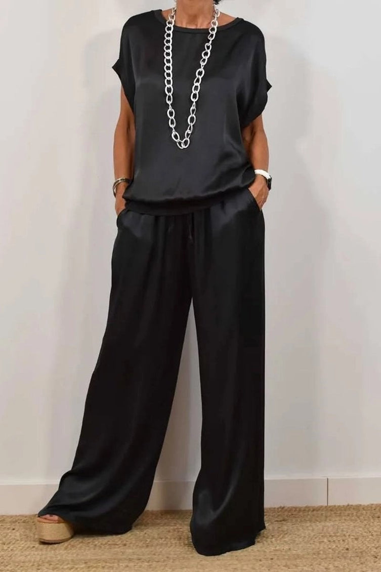 Aliyah | Elegantes Drapé-Set