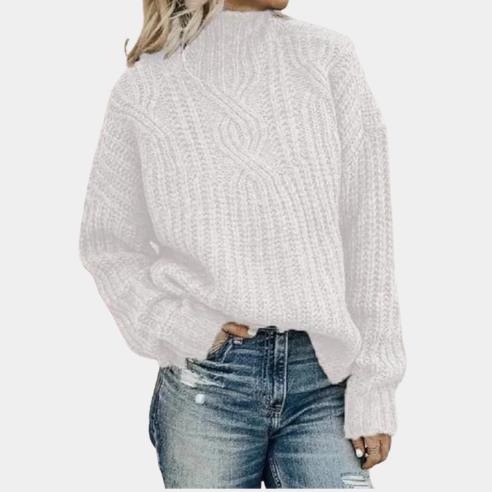 Melanie - Luxuriöser weicher Strickpullover für Damen