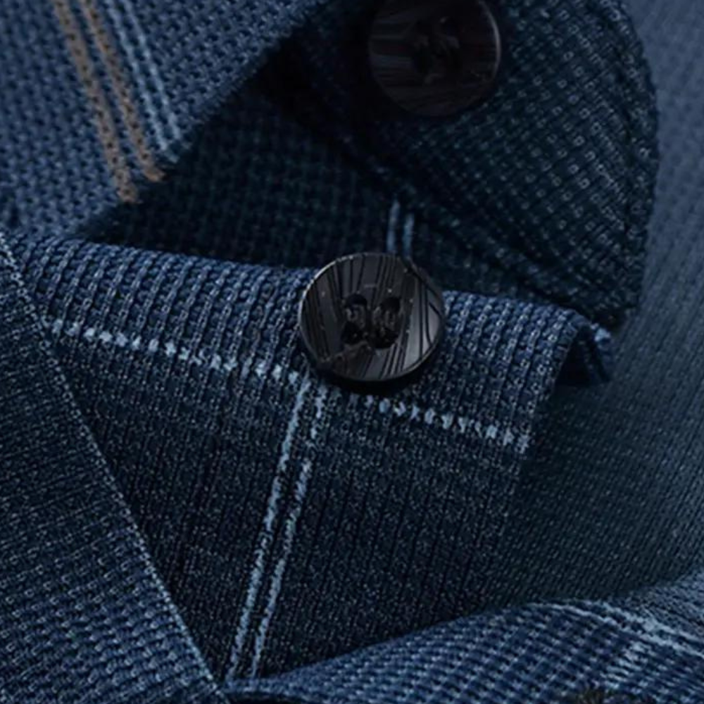 Bram - Stilvoller karierter Strickpullover für hübsche Männer