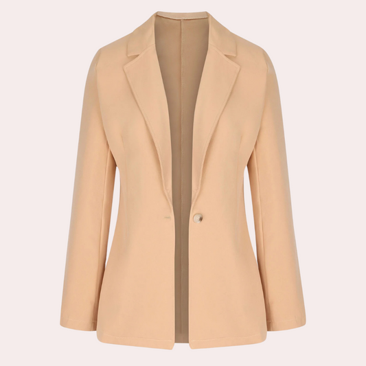 Nastya - Eleganter, minimalistischer Blazer für Damen im schlichten Stil