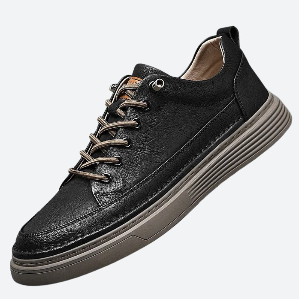 Modische orthopädische Turnschuhe aus hochwertigem Leder - Castro