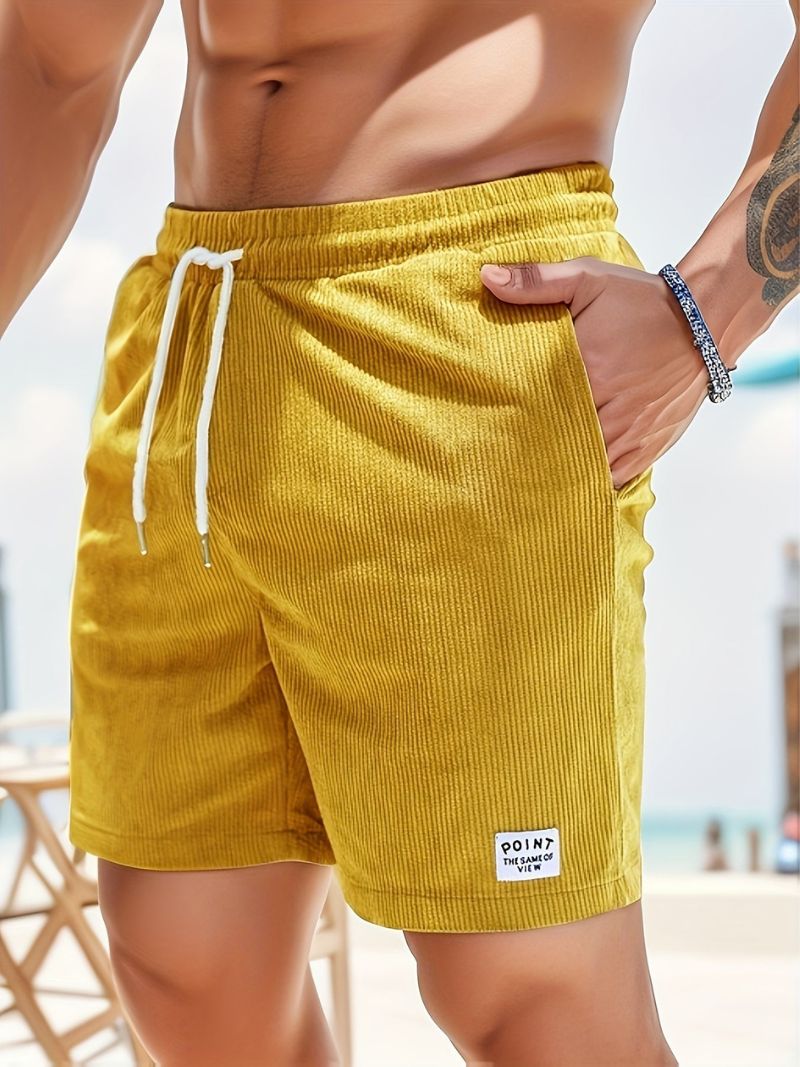 Felix | Lässige Herren Cord Shorts mit Kordelzug