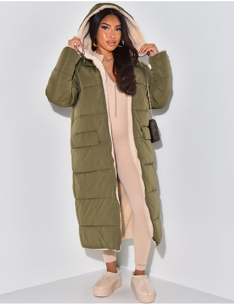 Riflesso Lange Jacke mit Wendefunktion