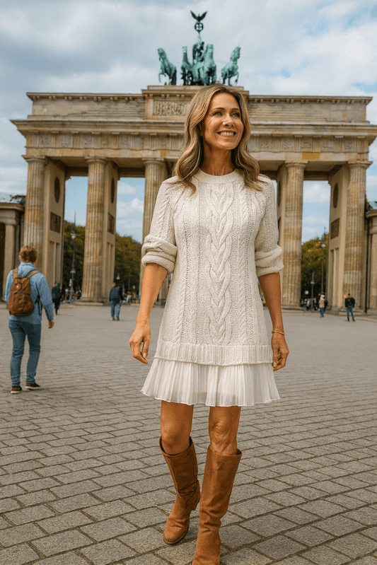Leonie | Strickpulloverkleid