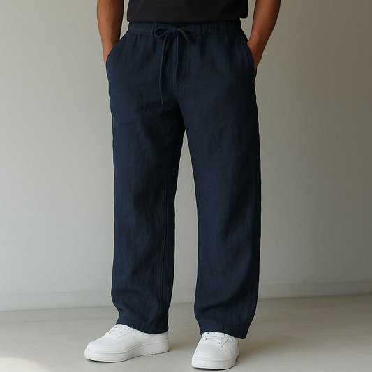 Alveno™ – Leichte Leinenhose mit verstellbarem Bund