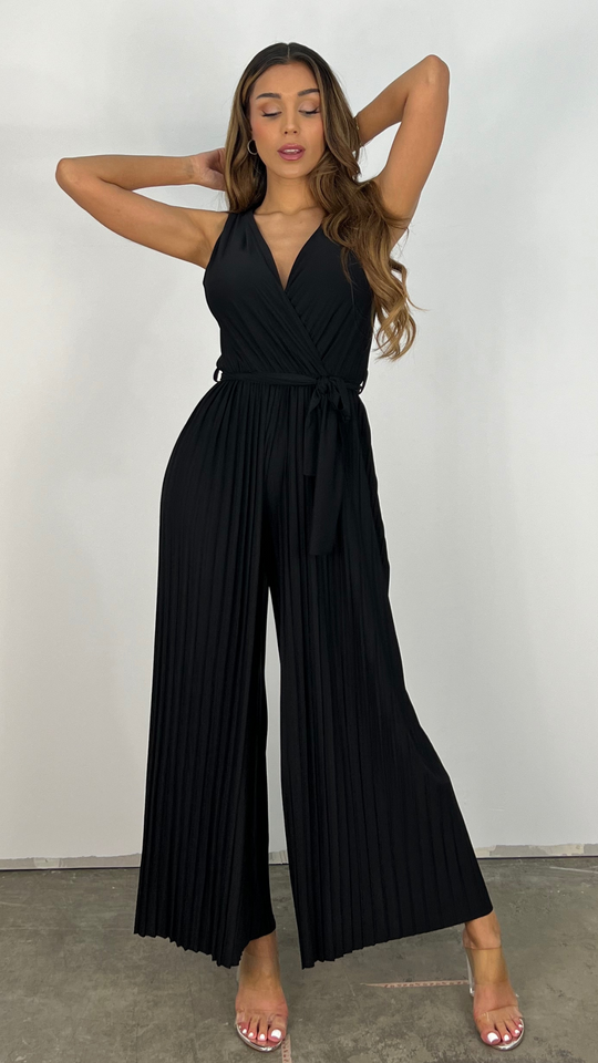 Julia | Plissee Jumpsuit