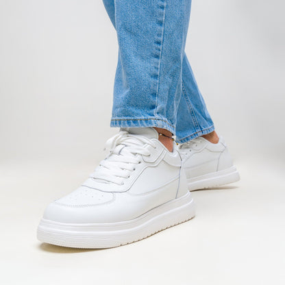 ELEVATESHOES WHITE CASUAL