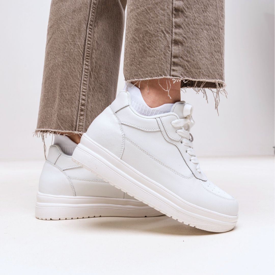 ELEVATESHOES WHITE CLASSY