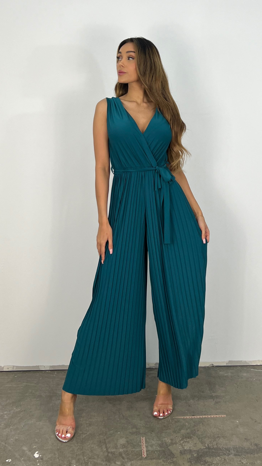 Julia | Plissee Jumpsuit