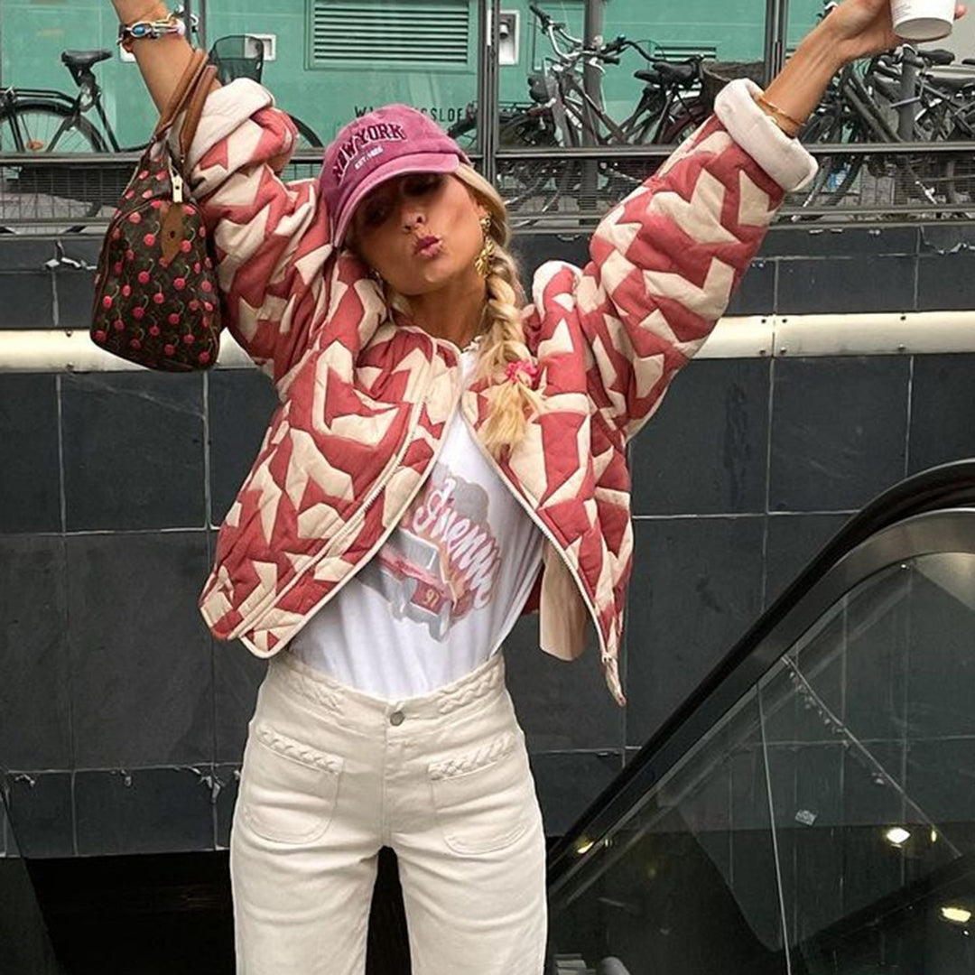 Maya - Eleganter und funkelnder Frühlingsmantel für Damen