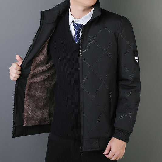 Steppjacke mit Reißverschluss – Elegante Übergangsjacke für Alltag und Business