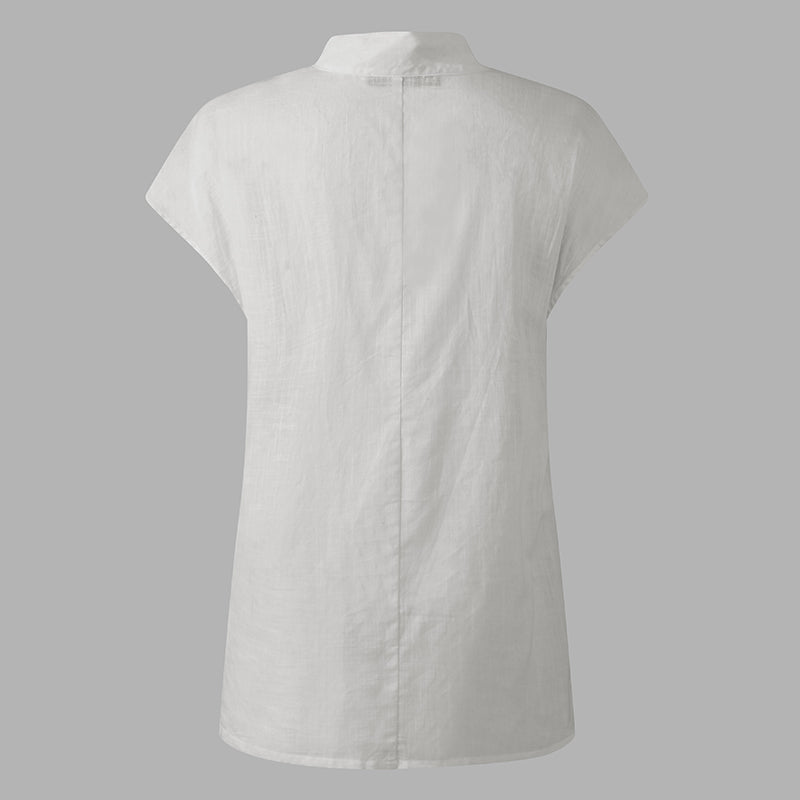 Lina – Stilvolle Bluse mit maskulinem Touch & Vintage-Charme