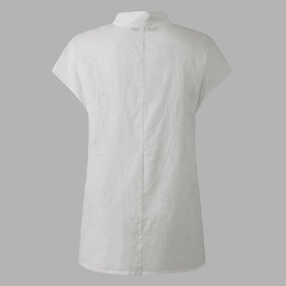 Lina – Stilvolle Bluse mit maskulinem Touch & Vintage-Charme