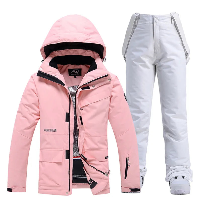 Shiela - Damen Winter Snowjacke und Hosen Sets