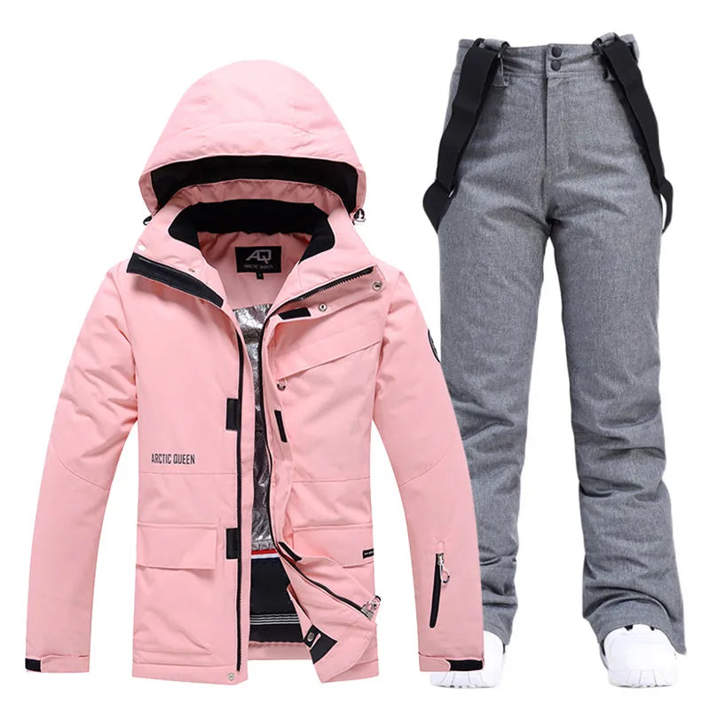 Shiela - Damen Winter Snowjacke und Hosen Sets