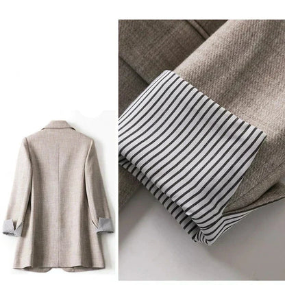 Bella - Schicker Patchwork-Blazer für die moderne Frau