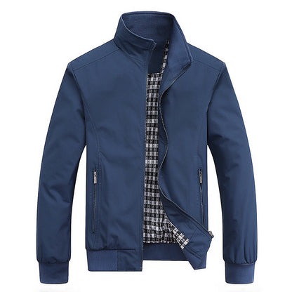 Leichte Übergangsjacke mit Stehkragen – Stilvolle Freizeitjacke für Alltag & Outdoor