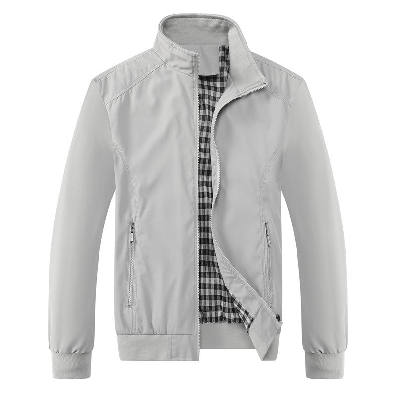 Leichte Übergangsjacke mit Stehkragen – Stilvolle Freizeitjacke für Alltag & Outdoor
