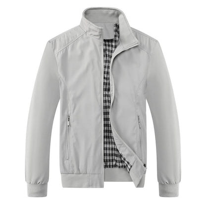 Leichte Übergangsjacke mit Stehkragen – Stilvolle Freizeitjacke für Alltag & Outdoor
