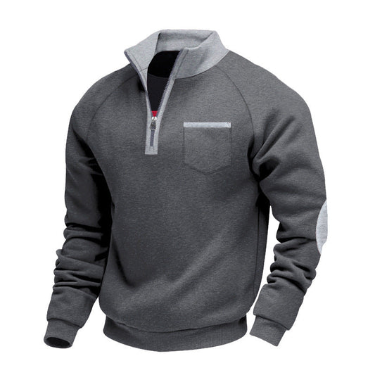 Eoghan - Fleece Quarter-Zip Sweatshirt