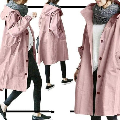 Sophie™ - Eleganter Baumwoll-Trenchcoat