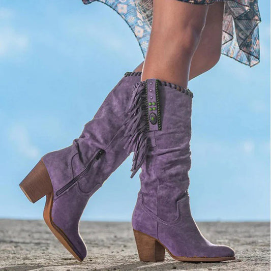 DELILAH - Cowboy-Stiefel im Boho-Schick