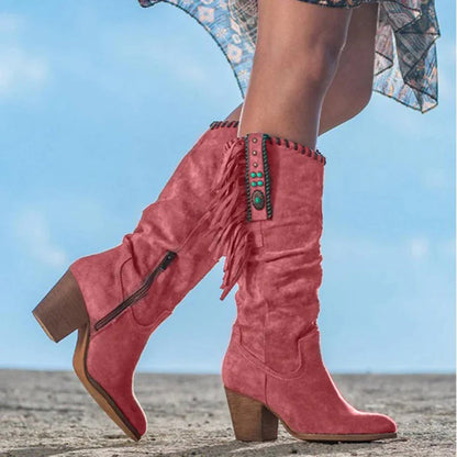 DELILAH - Cowboy-Stiefel im Boho-Schick