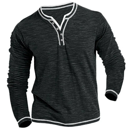 Addison™ | Herren Langarm V-Ausschnitt