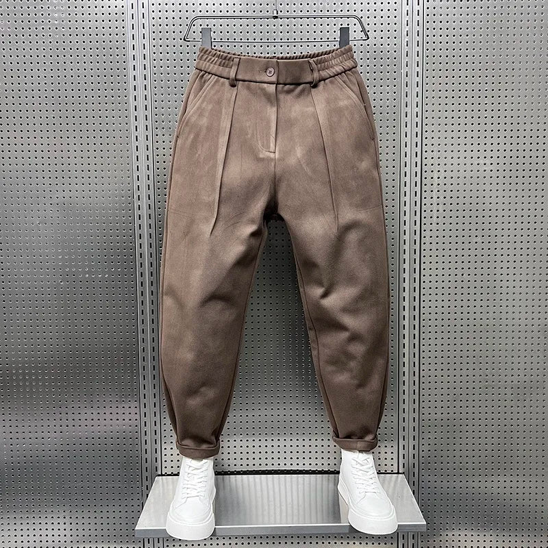 Oskar™ | Elegante Melierte Hose